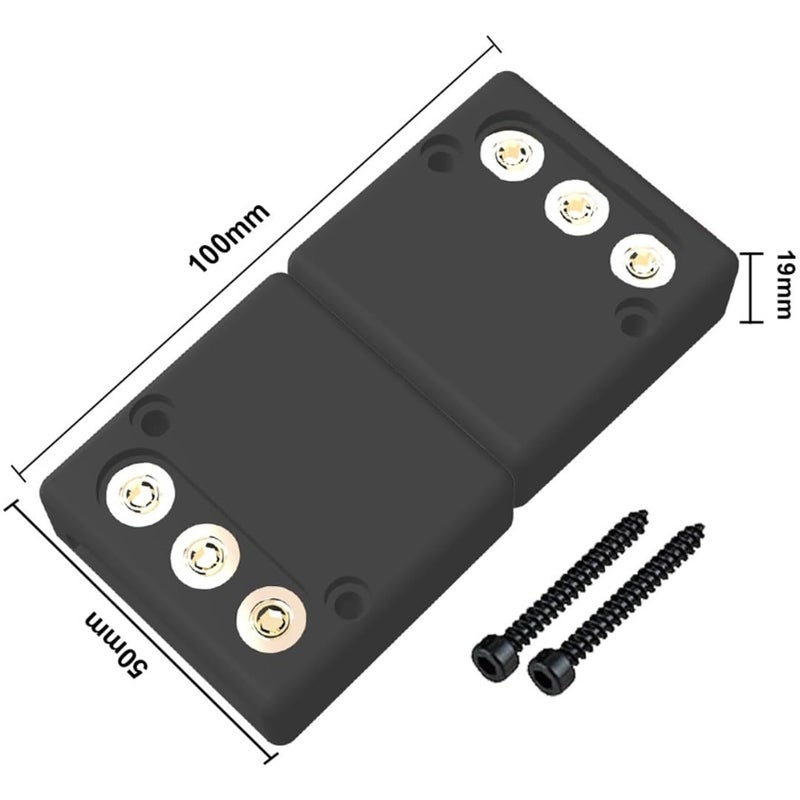 Vebner Quick-Release Power Connector for Car Amps & Powered Subwoofers - Compatible with 4 AWG & 8 AWG Cables - Fast Plug Disconnect for Amplifiers, Active Bass Systems, and Car Audio Installs 2-Pack - Image 5